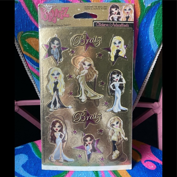 Original Bratz Movie Stickers Sealed - Picture 1 of 3